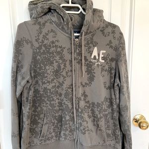 American Eagle XL zip up hoody sweater